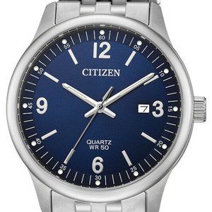 Citizen Men's 40mm Watch, Blue Dial! New watch!!